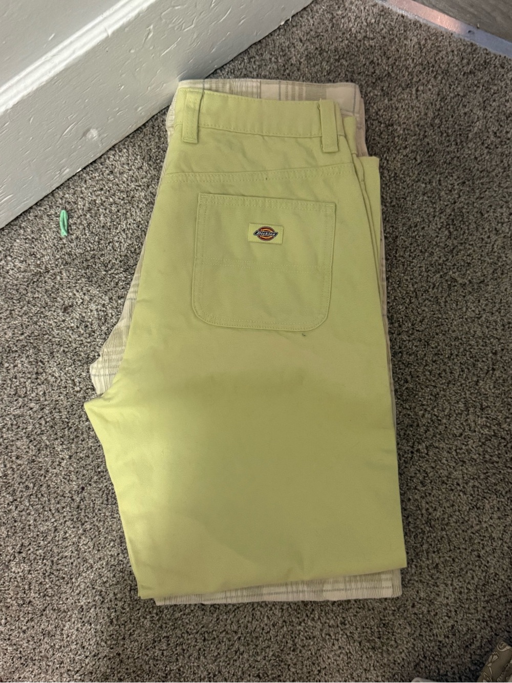 Dickies women’s Work Pants - Light Green 100% cotton NWOT